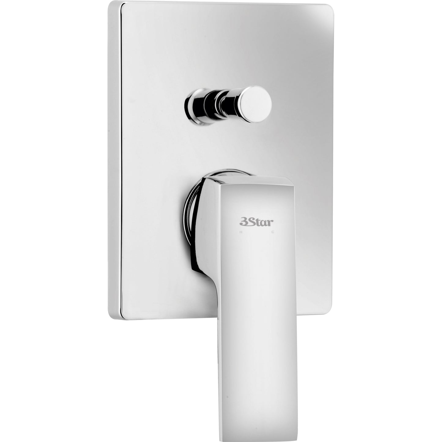 Concealed bath mixer with dial plate square(4002)