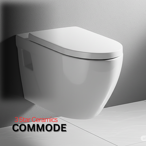 WALL-HUNG COMMODE