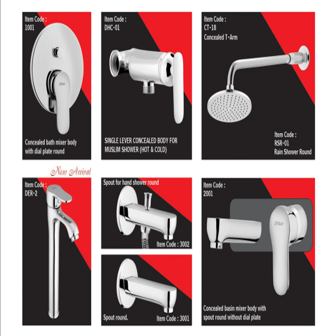 CONCEALED Circle Mixer