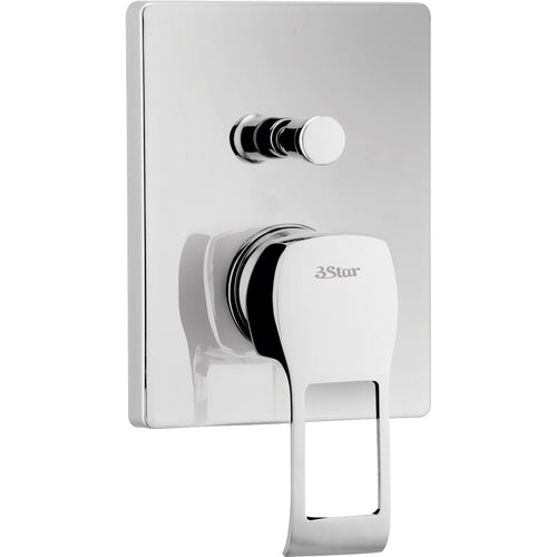Concealed bath mixer body with dial plate square(4001)