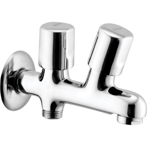 DOCOROUS-X Complete-Set 8-Pcs includes bath Mixer(4th-rod, T-arm+ jet Shower)1Pcs,Basin Mixer:1Pcs, Double did-Cock:1Pcs, Muslim Shower with Chain:1.20mtr 1Pcs, T-Cocks:3Pcs, Basin waste:1Pcs(DSX-01)