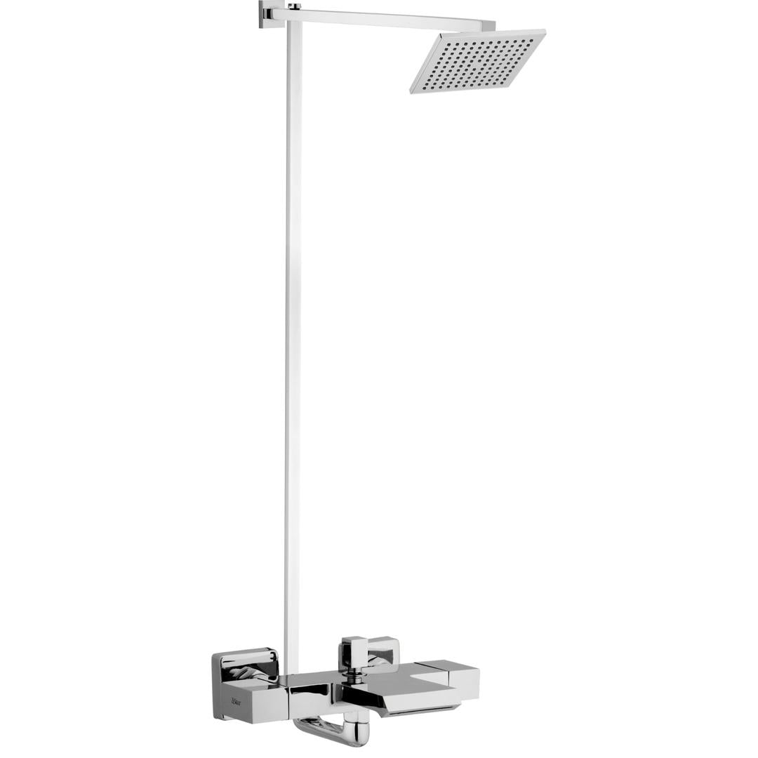 TABLET  Complete-Set 8-Pcs includes Bath Mixer(4th-rod, T-arm+ jet Shower)1Pcs,  Basin Mixer:1Pcs,  T-Cocks:3Pcs,Double Bib-Cock:1Pcs,Muslim Shower with Chain:1.20mtr 1Pc Basin waste:1Pcs(TT-0)