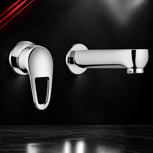 Concealed basin mixer round without  dial plate(2002)